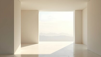 The Passage of Light Through Minimal Geometric Space Design