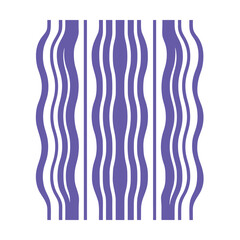 Abstract Irregular Wavy Line Pattern Design