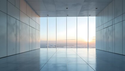 Architectural Precision in Minimal Concrete Illumination Design