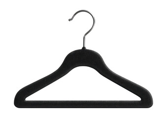 Textured velvet hanger for enhanced grip, ideal for slippery fabrics in any closet.