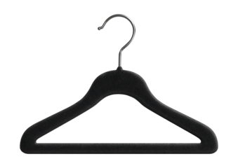 Textured velvet hanger for enhanced grip, ideal for slippery fabrics in any closet.
