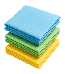 Fototapeta premium Large viscose cloths ideal for cleaning spills on bathroom floors in apartments.