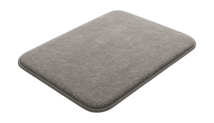 Quick-dry, machine-washable bath mat ideal for busy bathrooms.