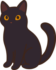 Black Cat Illustration