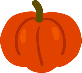 Autumn Pumpkin Illustration