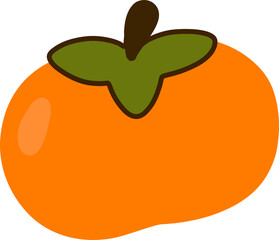 Persimmon Illustration