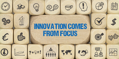 Innovation comes from focus	
