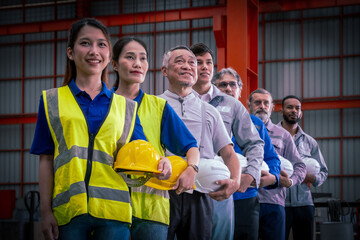 An engineers team with high skill quality for maintenance, operating and training in industry...