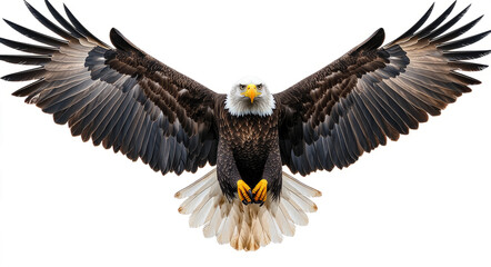 Obraz premium bald eagle in flight