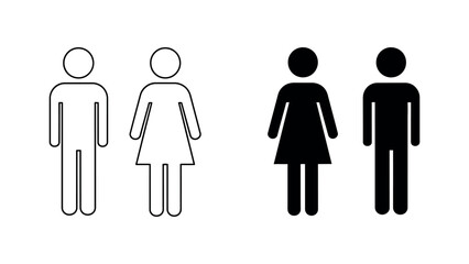 man woman people gender icon symbol