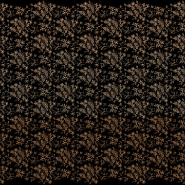 All over asian embroidery pattern design for digital and textile print on fabric