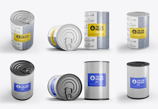 Tin Can Mockup