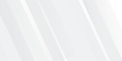 White abstract background with line pattern, banner design modern simple