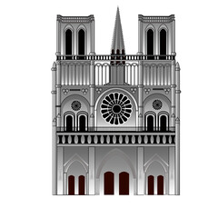 Cath&eacute;drale Notre-Dame de Paris