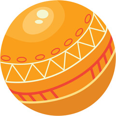 Fitness ball vector fitball icon isolated on white