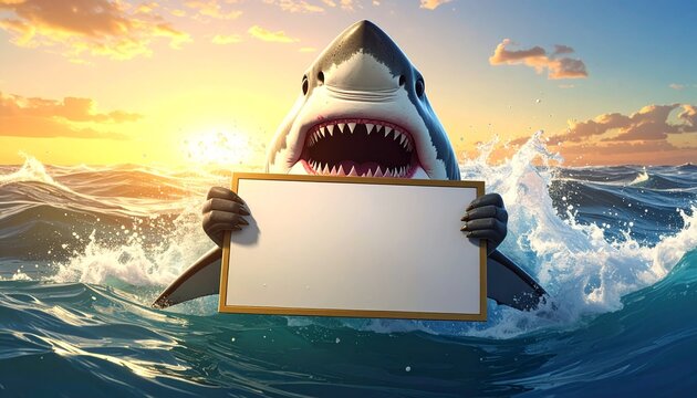 sunset over the ocean - Powered by Adobe