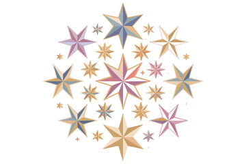 Obraz premium Modern Abstract Star Design Vector