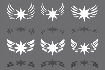 Cute Star and Moon Clipart Collection