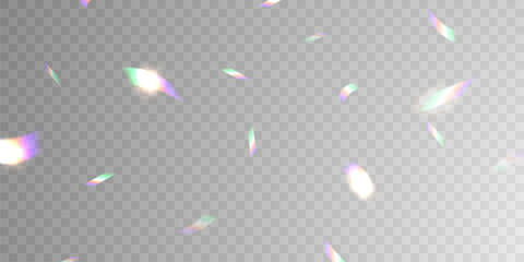 Light effect and zigzag ribbon falling from above on beam, swirl vector.