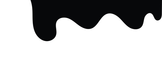 Liquid flowing Icon, black spilled liquid icon, water drop icon, blood drop and oil dropping icon.