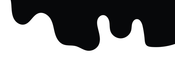 Liquid flowing Icon, black spilled liquid icon, water drop icon, blood drop and oil dropping icon.