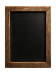 Rustic wooden-framed chalkboard, perfect for grocery lists or daily menus in the kitchen.