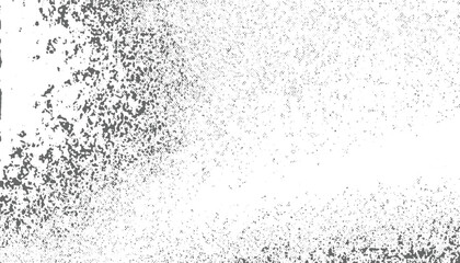 Gray speckled texture with fading dots white