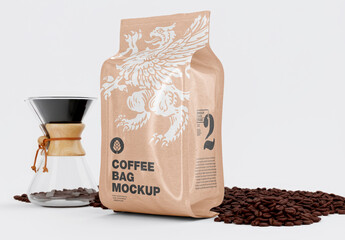 Coffee Bag Mockup