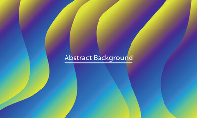Colorful abstract wave background with vibrant shapes and glowing patterns design
