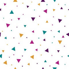 Modern triangle pattern vector background. colorful geometric triangle pattern