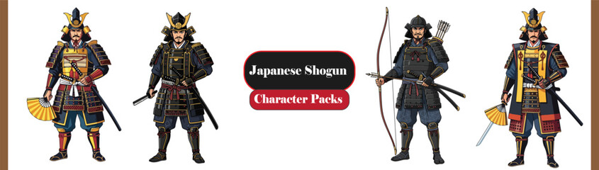 Japanese Shogun Character Series – Commander Overlooking Forces