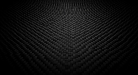 Abstract dark carbon fiber texture background with geometric pattern