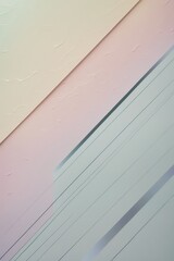 professional photo of a soft abstract pastel gradient background with a subtle grain paper texture intersected by faint diagonal glitch stripes in a light grey tone featuring a clean and minimal hybri