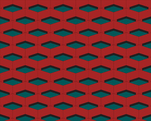 retro seamless geometric vector pattern for stylish textile fashion wallpaper backdrop design