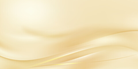 Gold background luxury with abstract shining lines. modern vector illustration