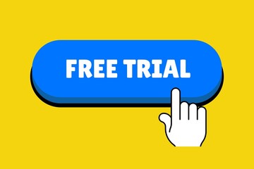 Free trial button, contact us button