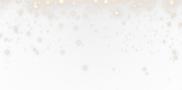 Sparkling golden bokeh overlay on a soft white background, creating a dreamy atmosphere for design projects, enhancing visual storytelling and artistic expression