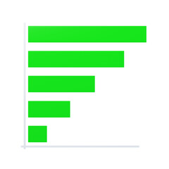 Obraz premium 3D Graph