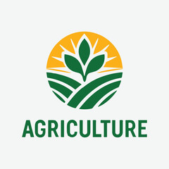 Modern Agriculture Logo Design &ndash; Farm, Organic, Eco-Friendly Branding