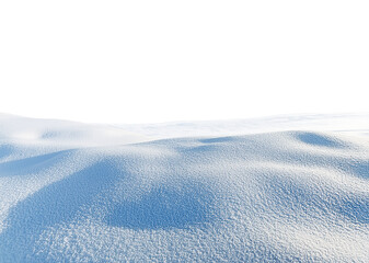 積もった雪の背景素材、コピースペース