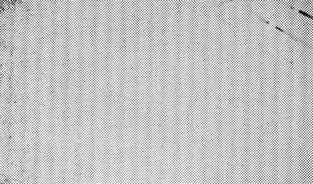 Seamless vintage distressed small halftone dot background pattern. Grunge black and white printer ink raster dots transparent texture overlay. Retro comic book print making creative concept backdrop.
