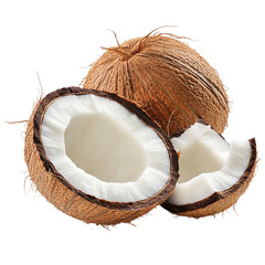  coconut Isolated on transparent background.png