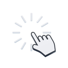 3D Hand Cursor Click
