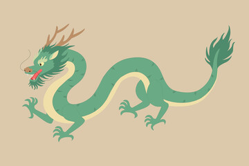 Chinese azure dragon