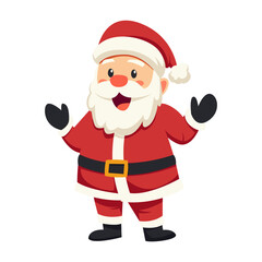 Cartoon Santa Claus Illustration