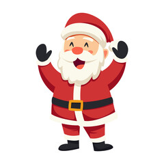 Cartoon Santa Claus Illustration