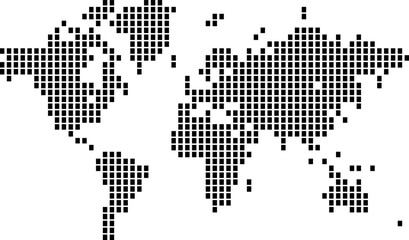 Vertical shape world map. Digital infographic global vertical shape pattern world map design. © Afifa Tazrimin