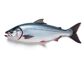 Obraz premium fresh fish on white background
