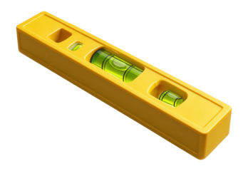 Durable plastic bubble level, perfect for home DIY toolkits.
