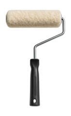 Durable paint roller with a steel frame, ideal for professional use on large job sites.